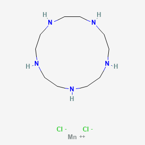 molecular formula C10H25Cl2MnN5 B1224986 MNPAM cpd CAS No. 150996-10-4