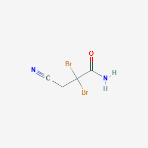 B122503 2,2-Dibromo-3-cyanopropionamide CAS No. 143111-81-3
