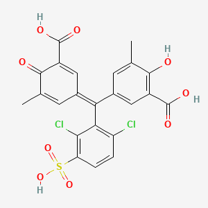 molecular formula C23H16Cl2O9S B1225033 Alberon CAS No. 94086-53-0
