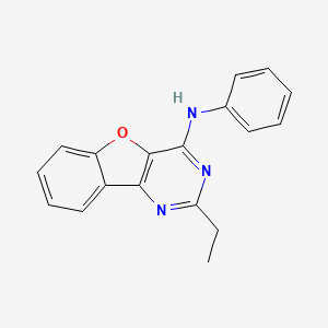 2-ethyl-N-phenyl-4-benzofuro[3,2-d]pyrimidinamine
