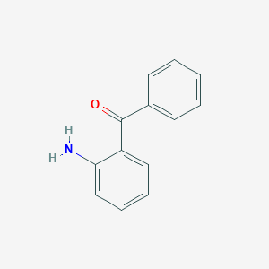 molecular formula C13H11NO B122507 2-Aminobenzophenone CAS No. 2835-77-0