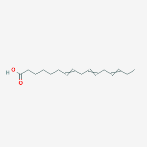 molecular formula C16H26O2 B1225211 Hexadeca-7,10,13-trienoic acid CAS No. 2271-35-4