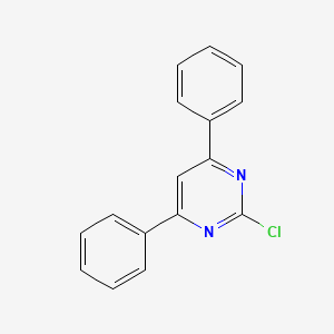 molecular formula C16H11ClN2 B1225301 2-Chloro-4,6-diphenylpyrimidine CAS No. 2915-16-4