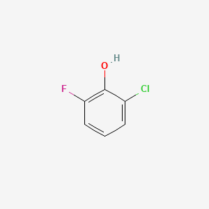 molecular formula C6H4ClFO B1225318 2-氯-6-氟苯酚 CAS No. 2040-90-6