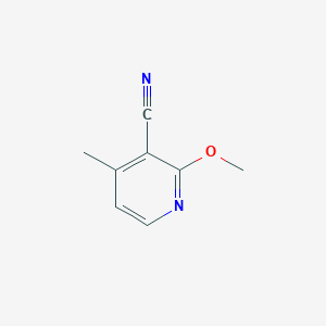 molecular formula C8H8N2O B122532 2-Methoxy-4-methylnicotinonitrile CAS No. 149379-71-5