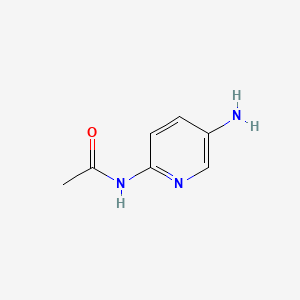 molecular formula C7H9N3O B1225344 2-Acetamido-5-aminopyridine CAS No. 29958-14-3