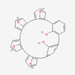 molecular formula C42H36O6 B1225367 杯[6]芳烃 CAS No. 96107-95-8