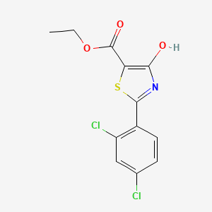 Ethyl 2-(2,4-dichlorophenyl)-4-hydroxythiazole-5-carboxylate