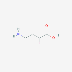 molecular formula C4H8FNO2 B1225379 4-氨基-2-氟丁酸 CAS No. 5130-17-6
