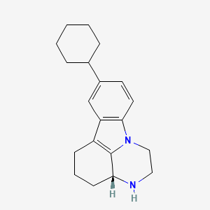 molecular formula C20H26N2 B1225388 (R)-tetrindole 