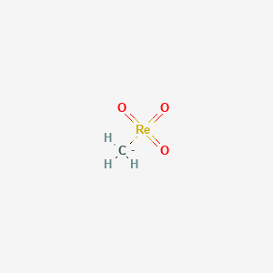 molecular formula CH3O3Re- B1225408 Methyltrioxorhenium(VII) CAS No. 70197-13-6