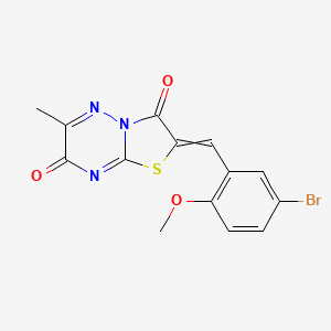 molecular formula C14H10BrN3O3S B1225415 Poloxipan 