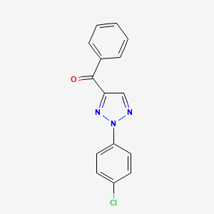 [2-(4-Chlorophenyl)-4-triazolyl]-phenylmethanone