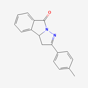 2-(4-Methylphenyl)-1,9b-dihydropyrazolo[1,5-b]isoindol-5-one