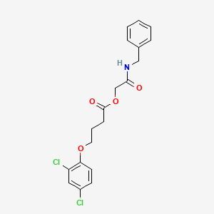 4-(2,4-Dichlorophenoxy)butanoic acid [2-oxo-2-[(phenylmethyl)amino]ethyl] ester