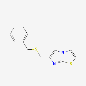 6-[(Phenylmethylthio)methyl]imidazo[2,1-b]thiazole