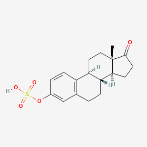 molecular formula C18H22O5S B1225555 Estrone Sulfate CAS No. 481-97-0