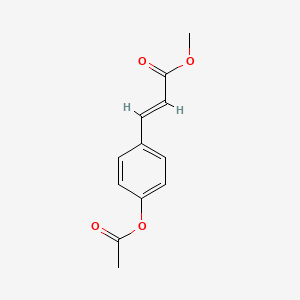 molecular formula C12H12O4 B1225560 p-Coumarate, methyl CAS No. 55226-78-3