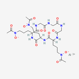 molecular formula C27H42AlN9O12 B1225567 Alumichrome CAS No. 32506-52-8