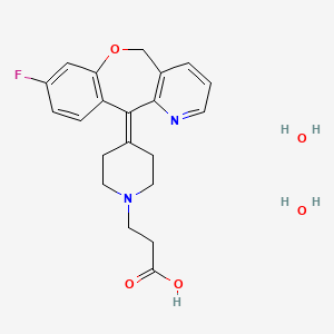 molecular formula C21H25FN2O5 B1225568 Hsr609 CAS No. 188199-97-5