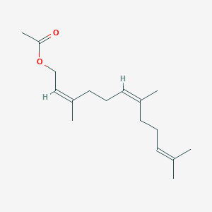 molecular formula C17H28O2 B1225581 (2Z,6Z)-Farnesyl acetate CAS No. 24163-97-1