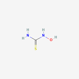 molecular formula CH4N2OS B1225700 N-Hydroxythiourea CAS No. 42008-54-8