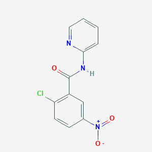 molecular formula C12H8ClN3O3 B1225707 2-Chloro-5-nitro-n-(pyridyl)benzamide 