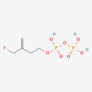 molecular formula C5H11FO7P2 B1225719 3-(Fluoromethyl)-3-butenyl diphosphate CAS No. 99282-16-3