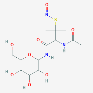 molecular formula C13H23N3O8S B1225759 Glyco-snap-1 CAS No. 188849-81-2