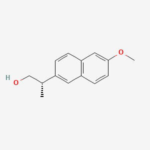 molecular formula C14H16O2 B1225773 Naproxol CAS No. 26159-36-4