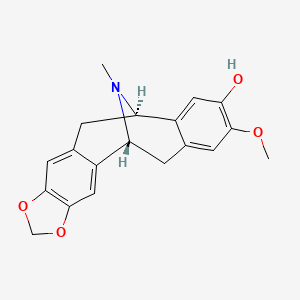 molecular formula C19H19NO4 B1225788 Caryachine CAS No. 37687-27-7