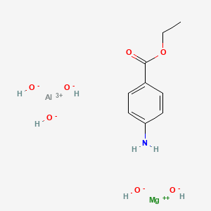 molecular formula C9H16AlMgNO7 B1225829 Almagel CAS No. 76741-95-2