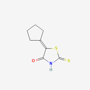 5-Cyclopentylidene-2-sulfanylidene-4-thiazolidinone