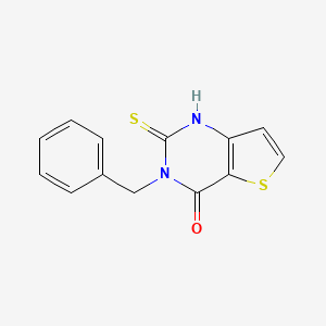 3-benzyl-2-sulfanyl-3H,4H-thieno[3,2-d]pyrimidin-4-one