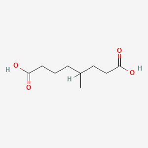 molecular formula C9H16O4 B1226011 4-Methylsuberic acid CAS No. 90647-67-9