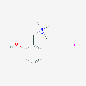 molecular formula C10H16INO B1226013 (o-Hydroxybenzyl)trimethylammonium iodide CAS No. 26753-12-8