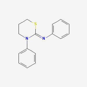 N,3-diphenyl-1,3-thiazinan-2-imine