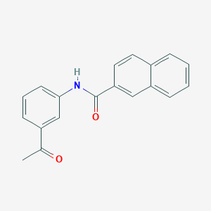 N-(3-acetylphenyl)-2-naphthalenecarboxamide