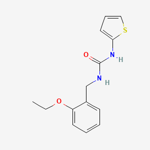 1-[(2-Ethoxyphenyl)methyl]-3-thiophen-2-ylurea