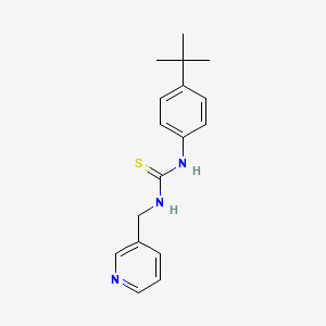 1-(4-Tert-butylphenyl)-3-(3-pyridinylmethyl)thiourea