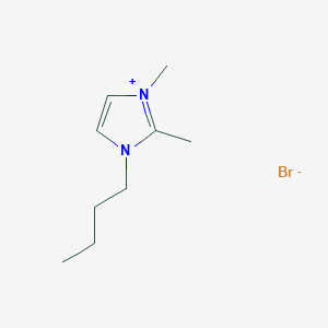 molecular formula C9H17BrN2 B1226206 1-丁基-2,3-二甲基咪唑溴化物 CAS No. 475575-45-2