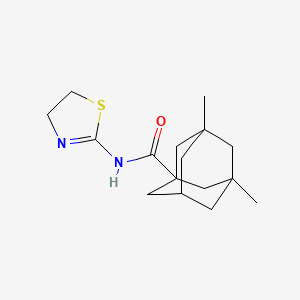 N-(4,5-dihydrothiazol-2-yl)-3,5-dimethyl-1-adamantanecarboxamide
