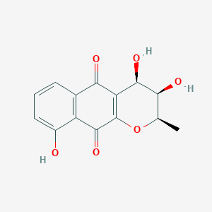 molecular formula C14H12O6 B1226265 Cryptosporin CAS No. 41744-46-1