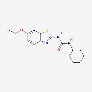 1-Cyclohexyl-3-(6-ethoxy-1,3-benzothiazol-2-yl)urea
