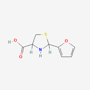 2-(Furan-2-yl)-1,3-thiazolidine-4-carboxylic acid