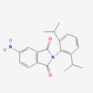molecular formula C20H22N2O2 B1226338 KTC1101 CAS No. 100823-03-8