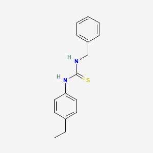 1-(4-Ethylphenyl)-3-(phenylmethyl)thiourea