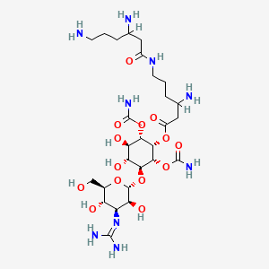 molecular formula C27H51N9O14 B1226357 Myomycin CAS No. 50926-58-4