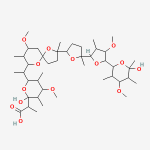 molecular formula C44H76O14 B1226386 Lonomycin 