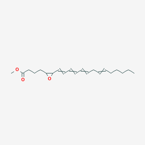 molecular formula C21H32O3 B1226421 Leukotriene A4 methyl ester 